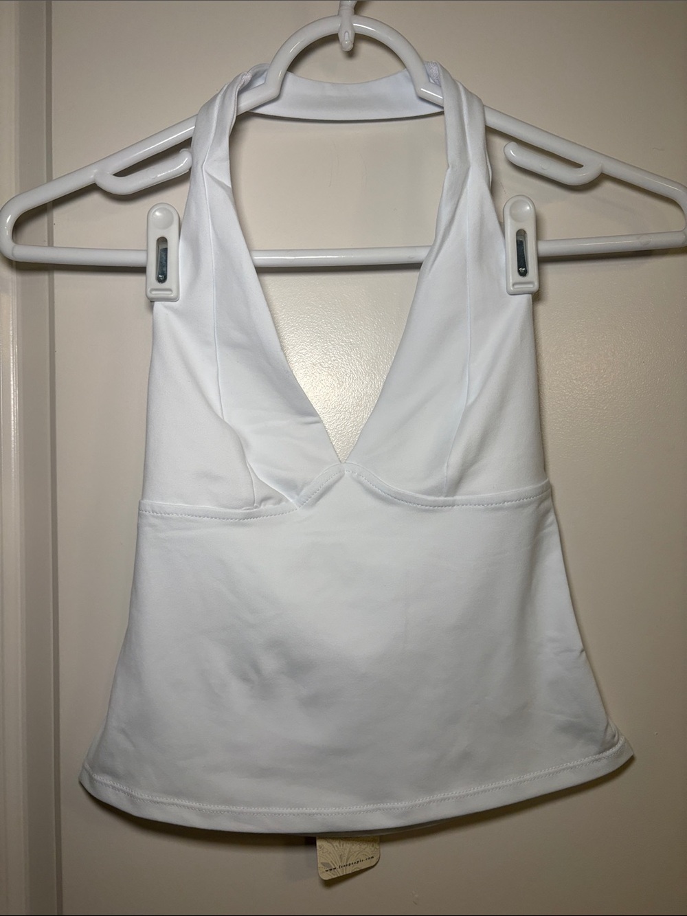 NWT Intimately by Free People White Halter Top - Women’s Size X-Small